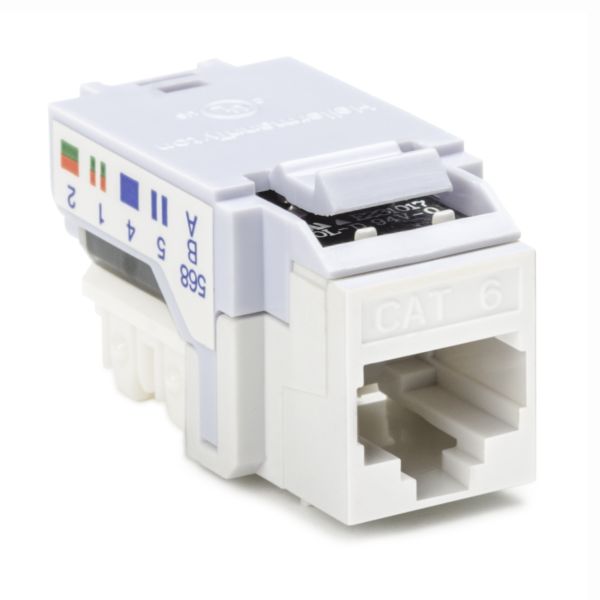 Hellermann Tyton RJ45FC6-W Rj Jack And Module