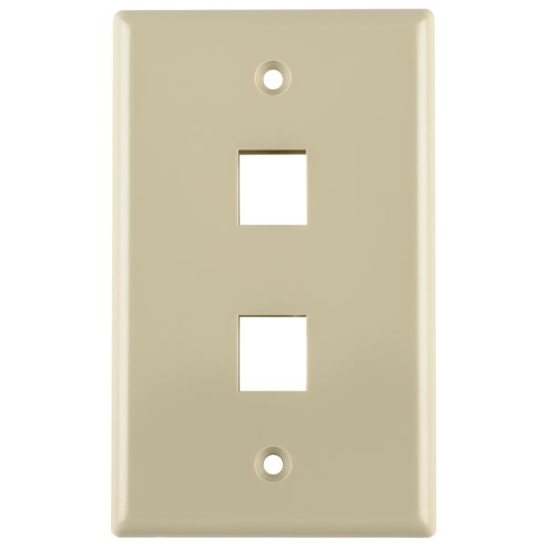 Hellermann Tyton FPDUAL-I Wallplate