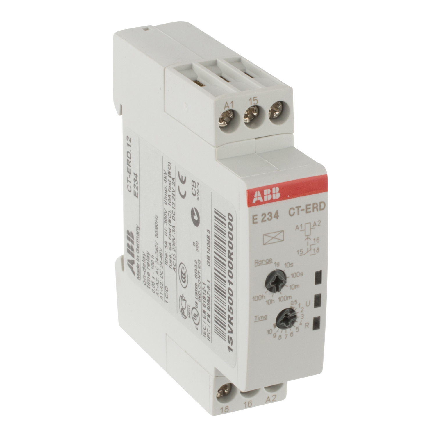 ABB 1SVR500100R0000 Time Relay