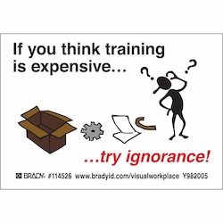 Brady 114526 Self Adhesive Label