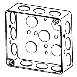 Appleton 4S12DR Square Box